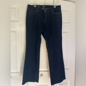 Ann Taylor Loft Curvy Boot Cut Jeans